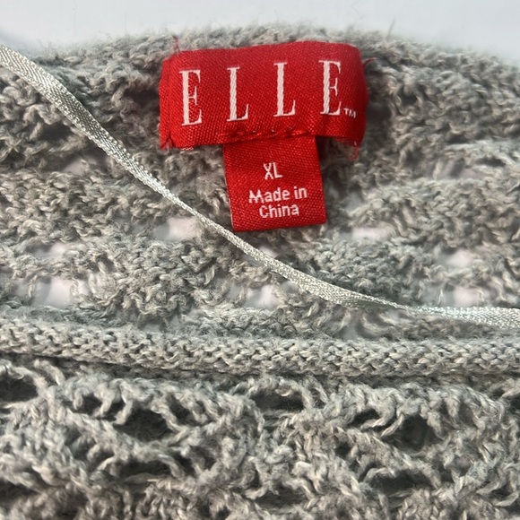 Elle sweater, lightweight gray women’s extra large - Picture 7 of 10